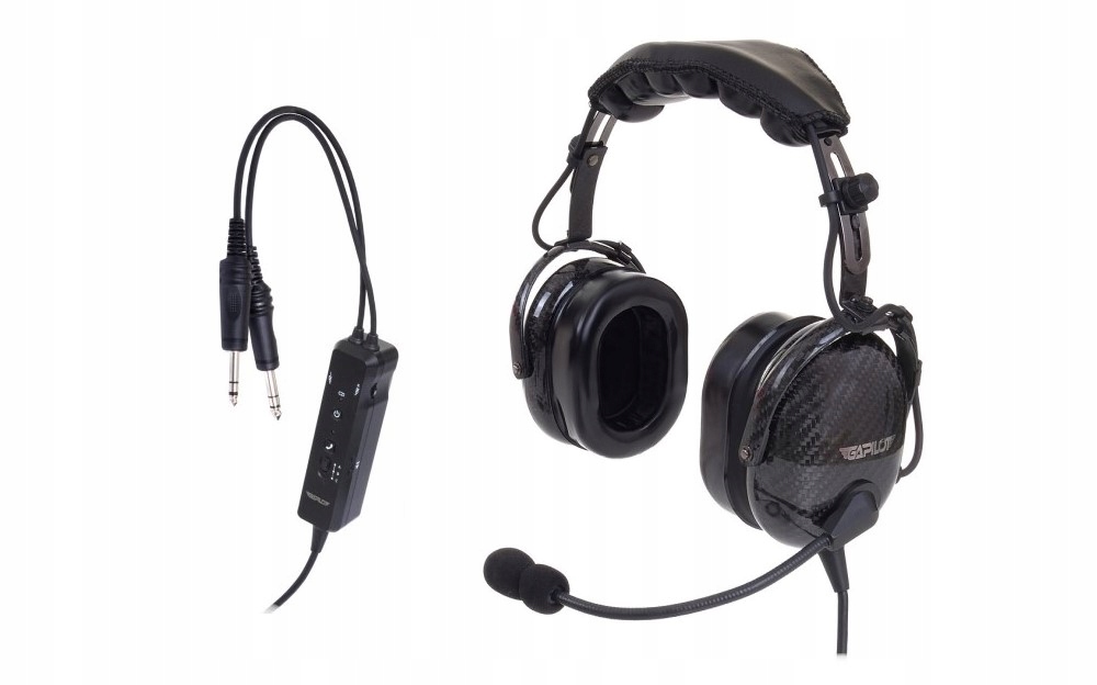 Letecké Sluchátka S Uhlíkovým Vláknem Bluetooth Anr