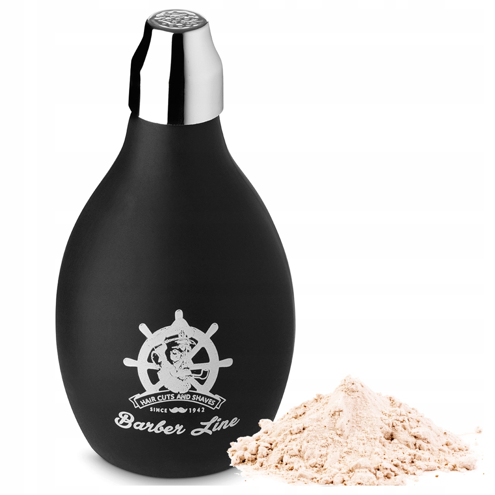 Gumowa gruszka ROZPYLACZ do talku proszku pudru BARBERSKI talk atomizer EAN (GTIN) 8423029064921