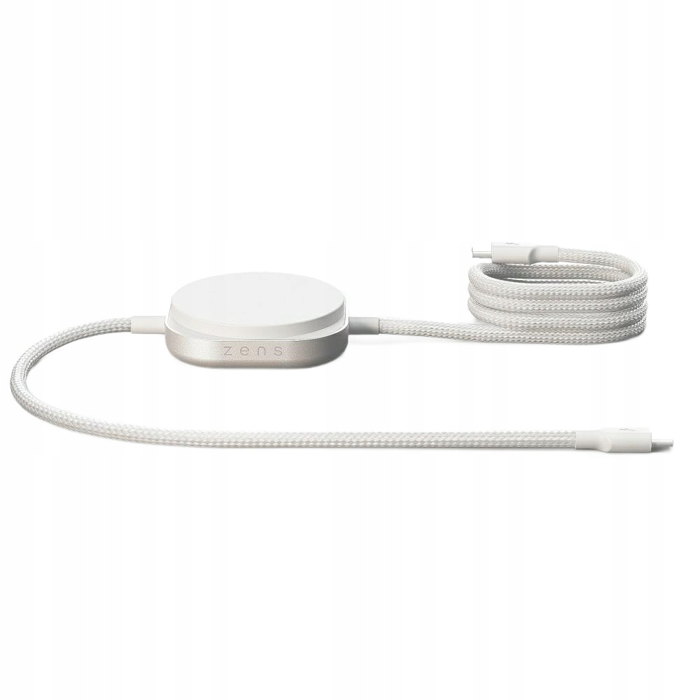 Ładowarka indukcyjna Zens Pro 2 Qi2 15W Usb-c/usb-c biały