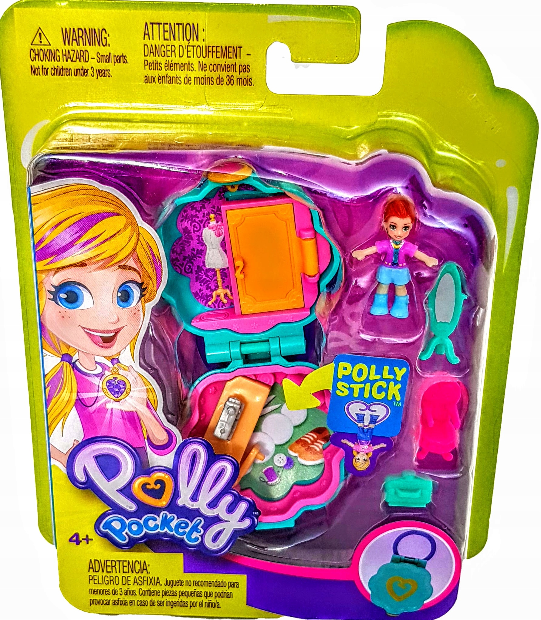 

Polly Pocket Zestaw Kompaktowy Projektantka Lila