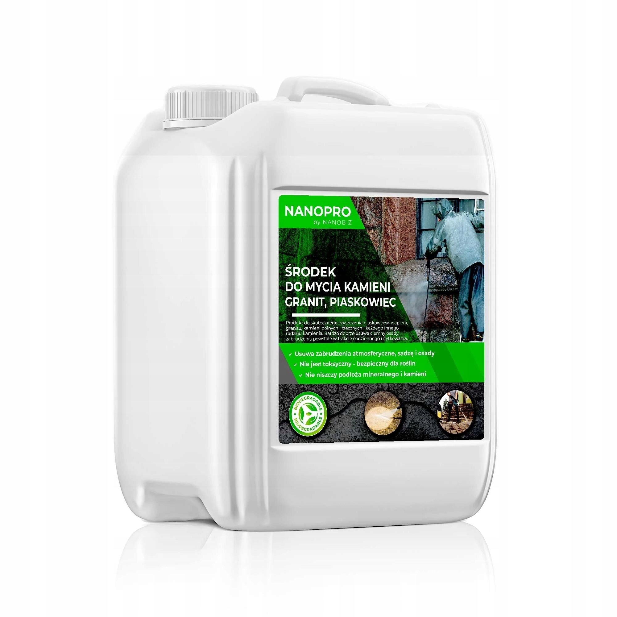 Nanopro Płyn do mycia kamienia, granitu, piaskowca 5L