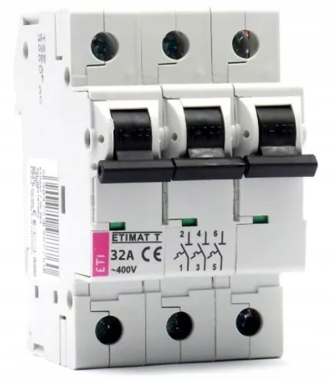 Ogranicznik mocy 3P 32A typ Etimat T Eti