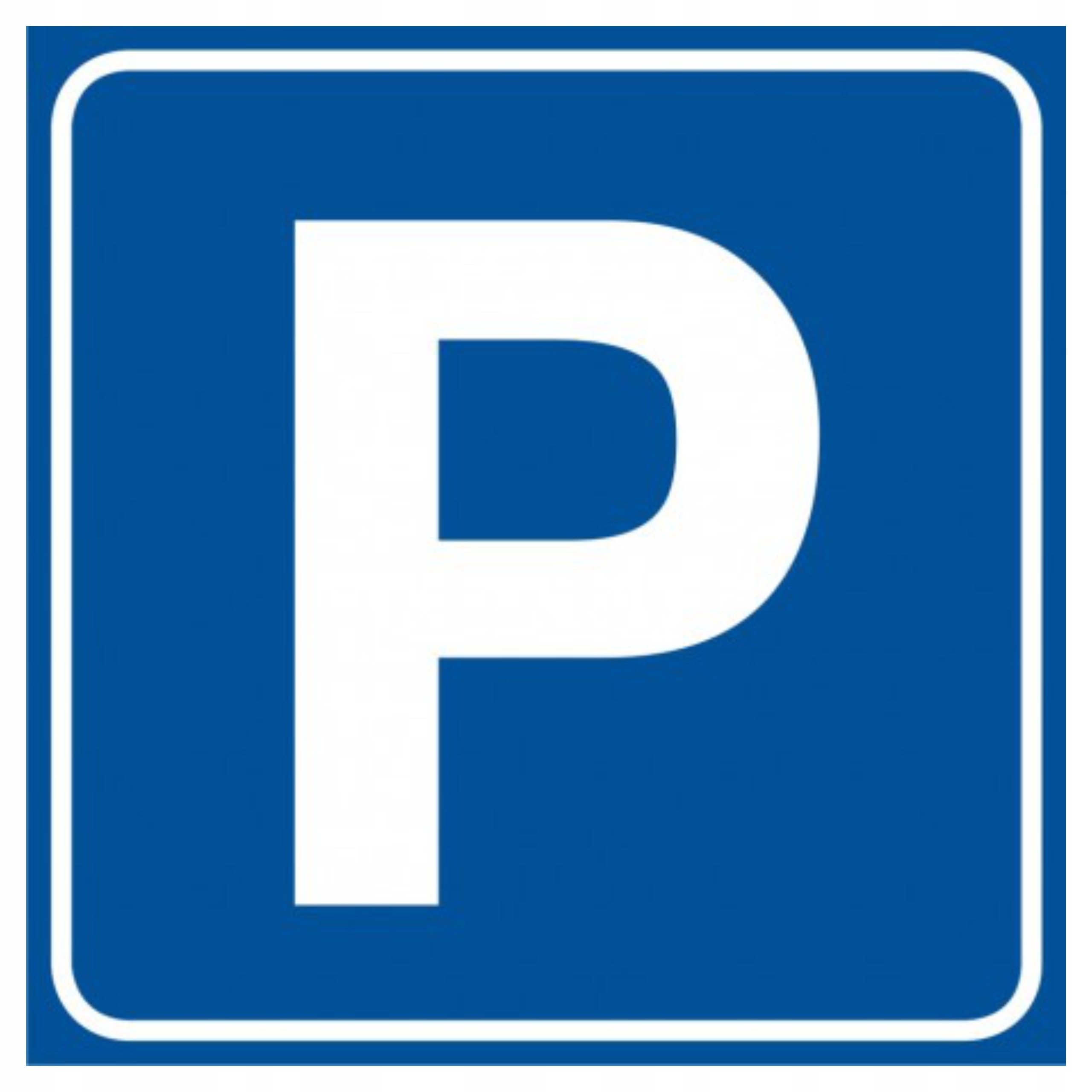 

Piktogram znak Parking znaczek Bhp 105x105mm
