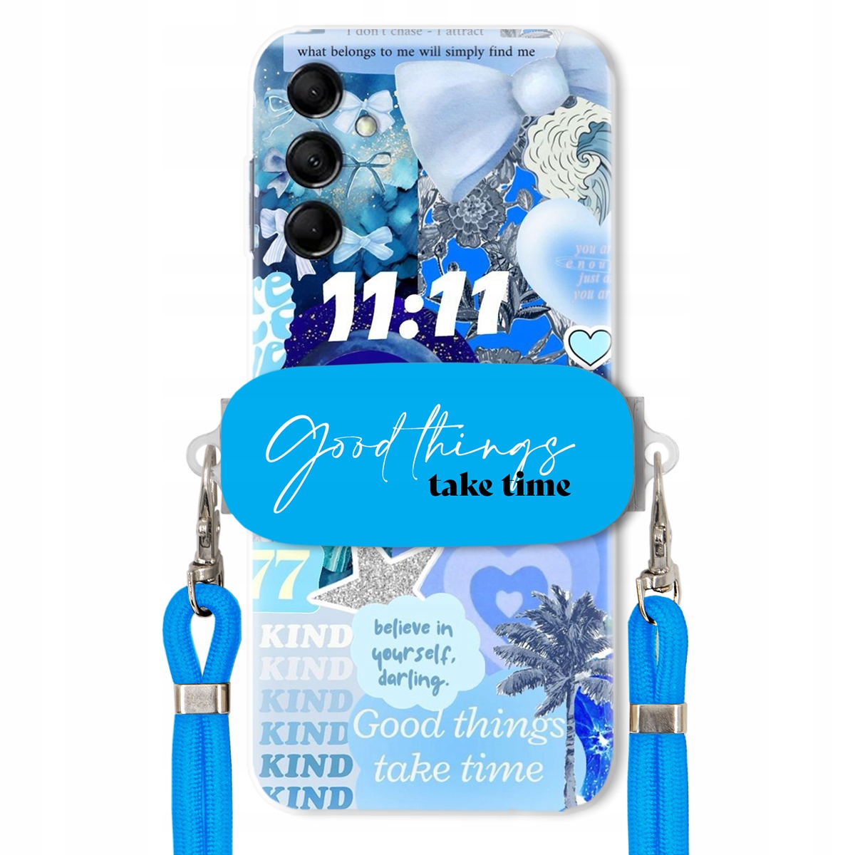 Puzdro pre Samsung M14 5G Držiak Crossbody vodítko Good Things Sea Lata