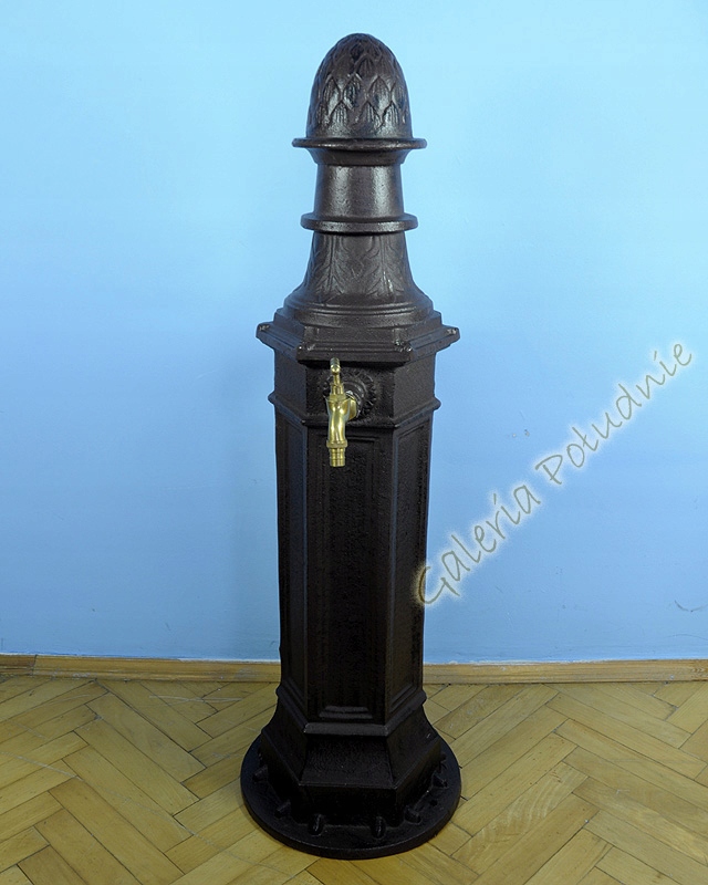 Duży hydrant stojący - aluminiowy Typ fontanna (pompa)