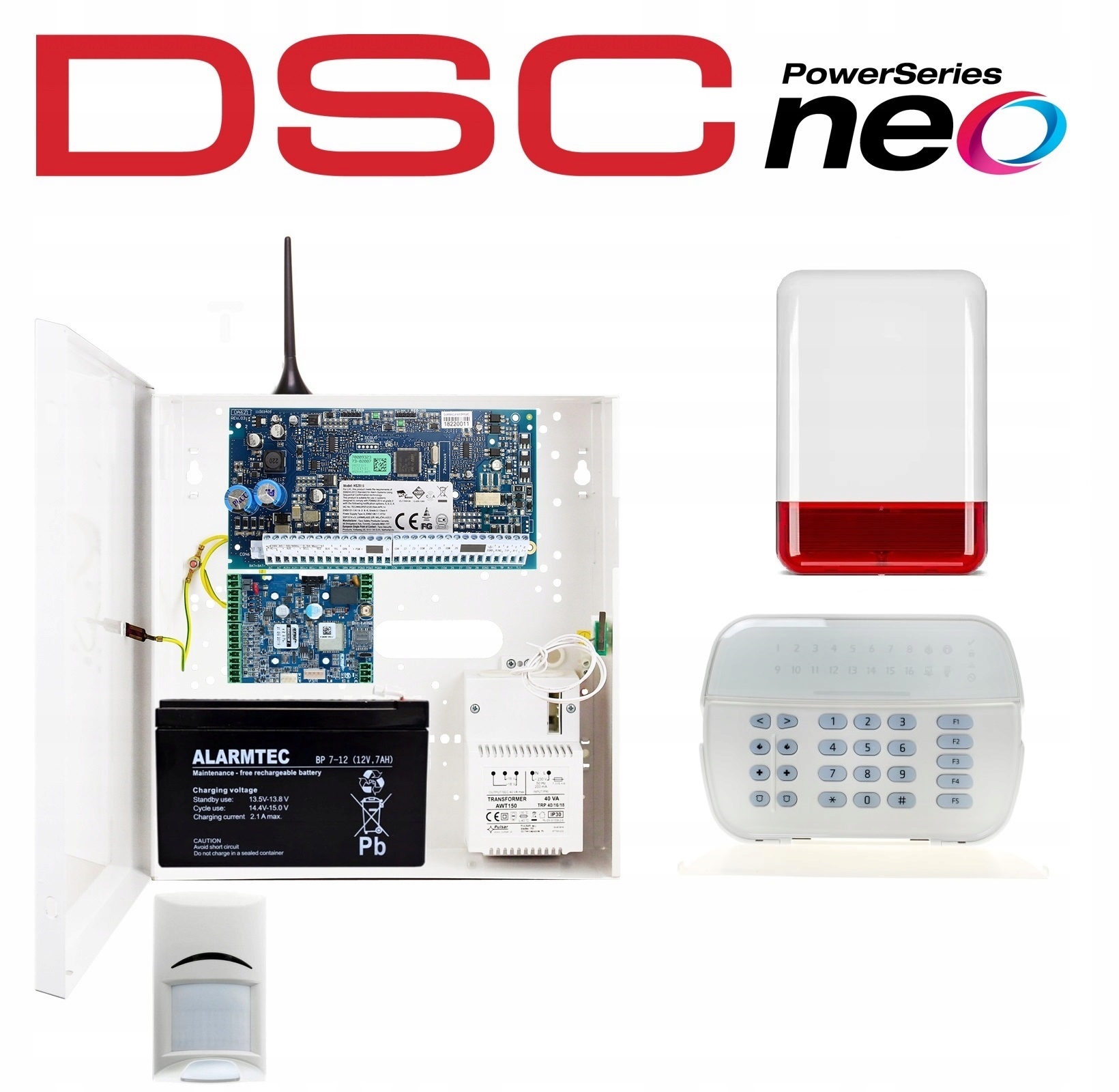 System Alarmowy Dsc Gsm Lte Zestaw 1 Czujka Ruchu Bosch Do Dom Sklep Firmy