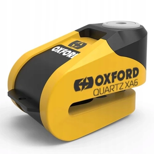 Zámok na kotúčovú brzdu s alarmom Oxford Quartz XA10 Alarm