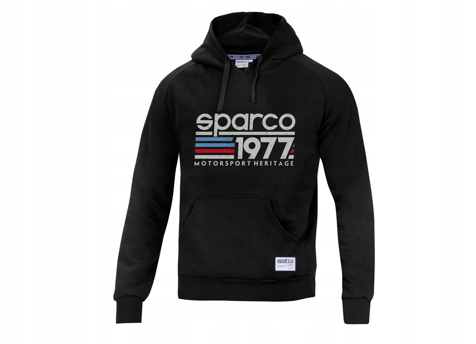 Sparco mikina 1977, barva černá, velikost XL