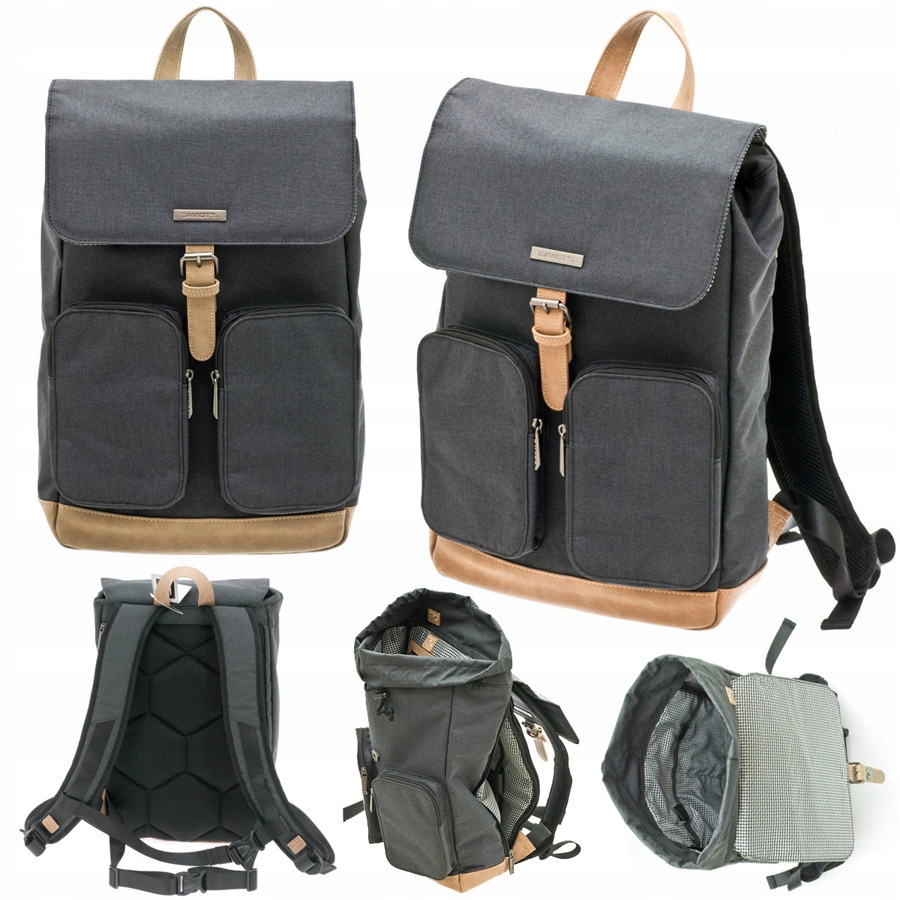 Městský Batoh Sbalitelný, Komora Na Notebook Vintage