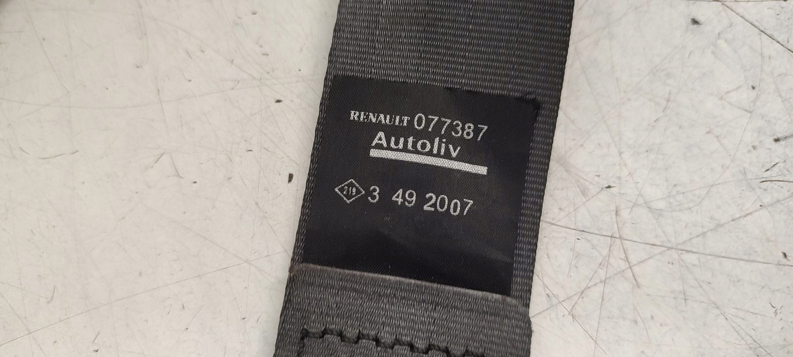 tension belt safety left front Renault Megane II Cabrio