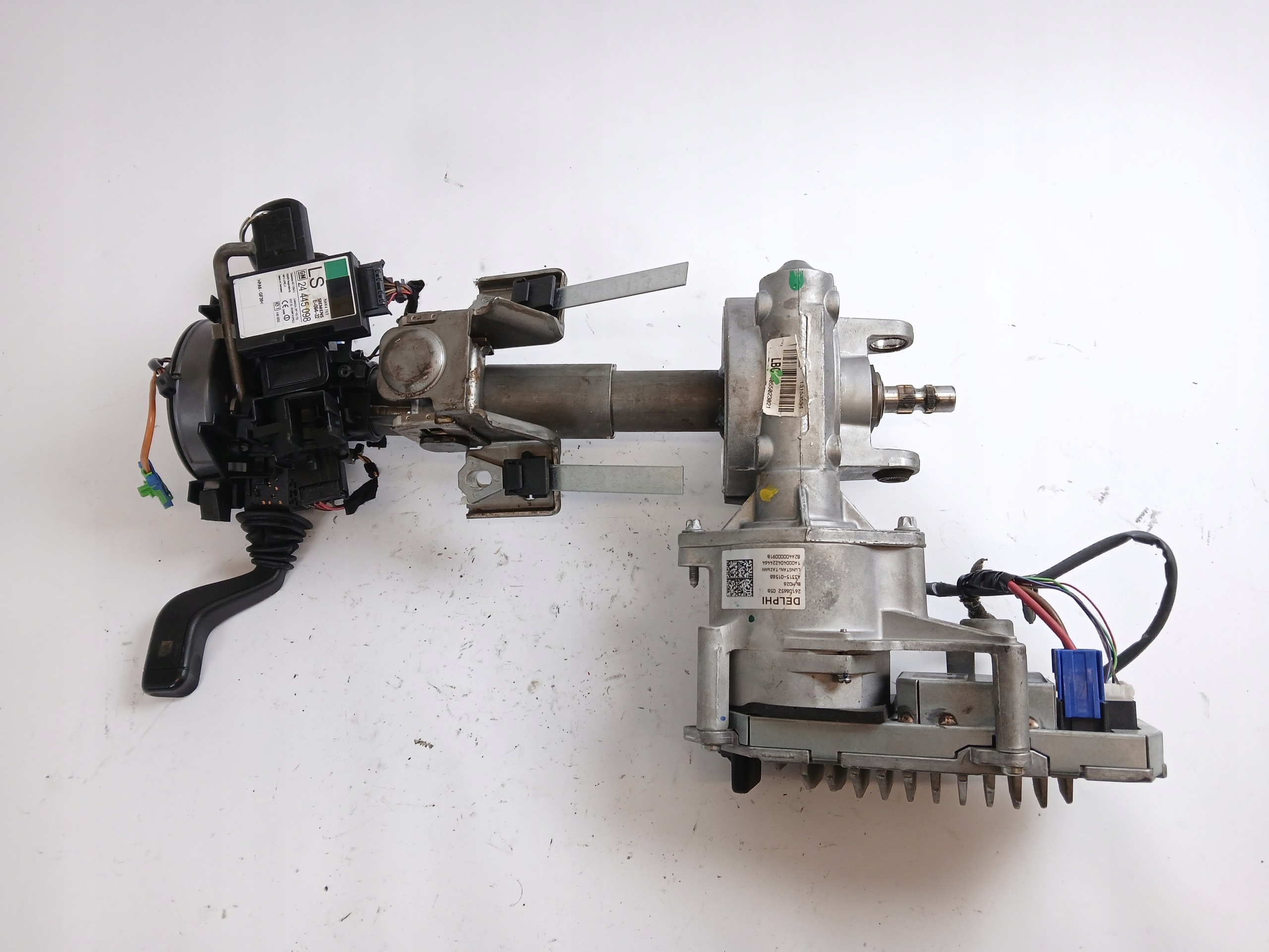 OPEL MERIVA A steering wheel rod control 13153554