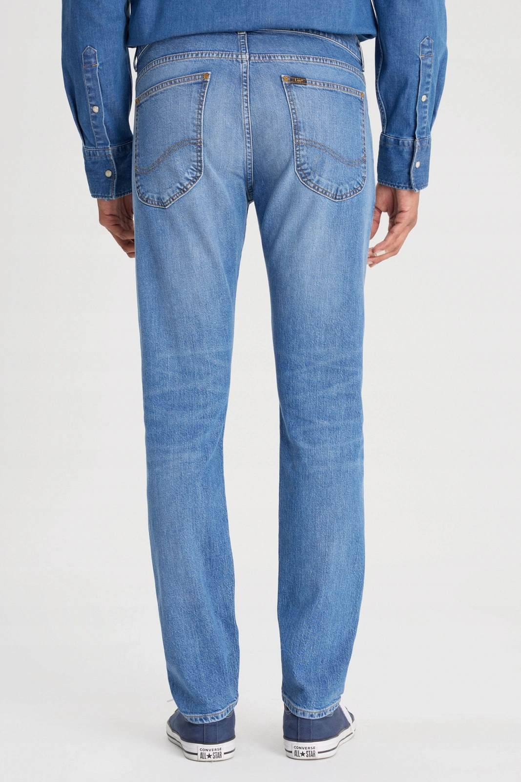 Pánské zúžené džíny Lee Luke Indigo Vintage 112388515 38/34