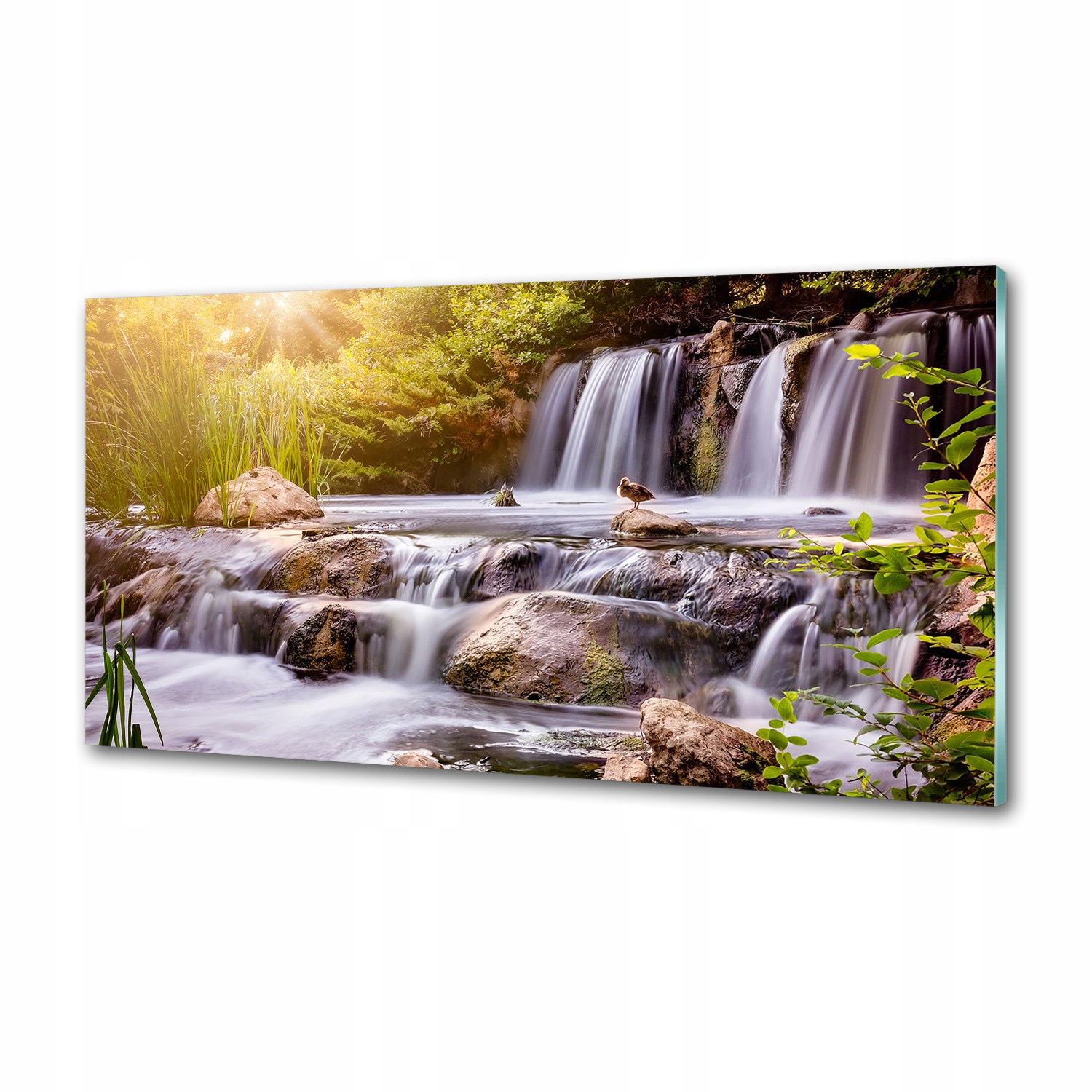 Panel medzi nábytkom v kuchyni Vodopád 100x50 Lepidlo