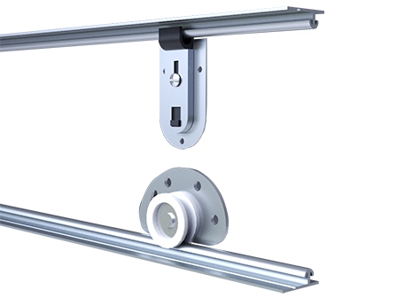 Zestaw szafa przesuwna RICO 200 lustro komoda FRIDA szuflady KOLORY PREMIUM Wykończenie matowe