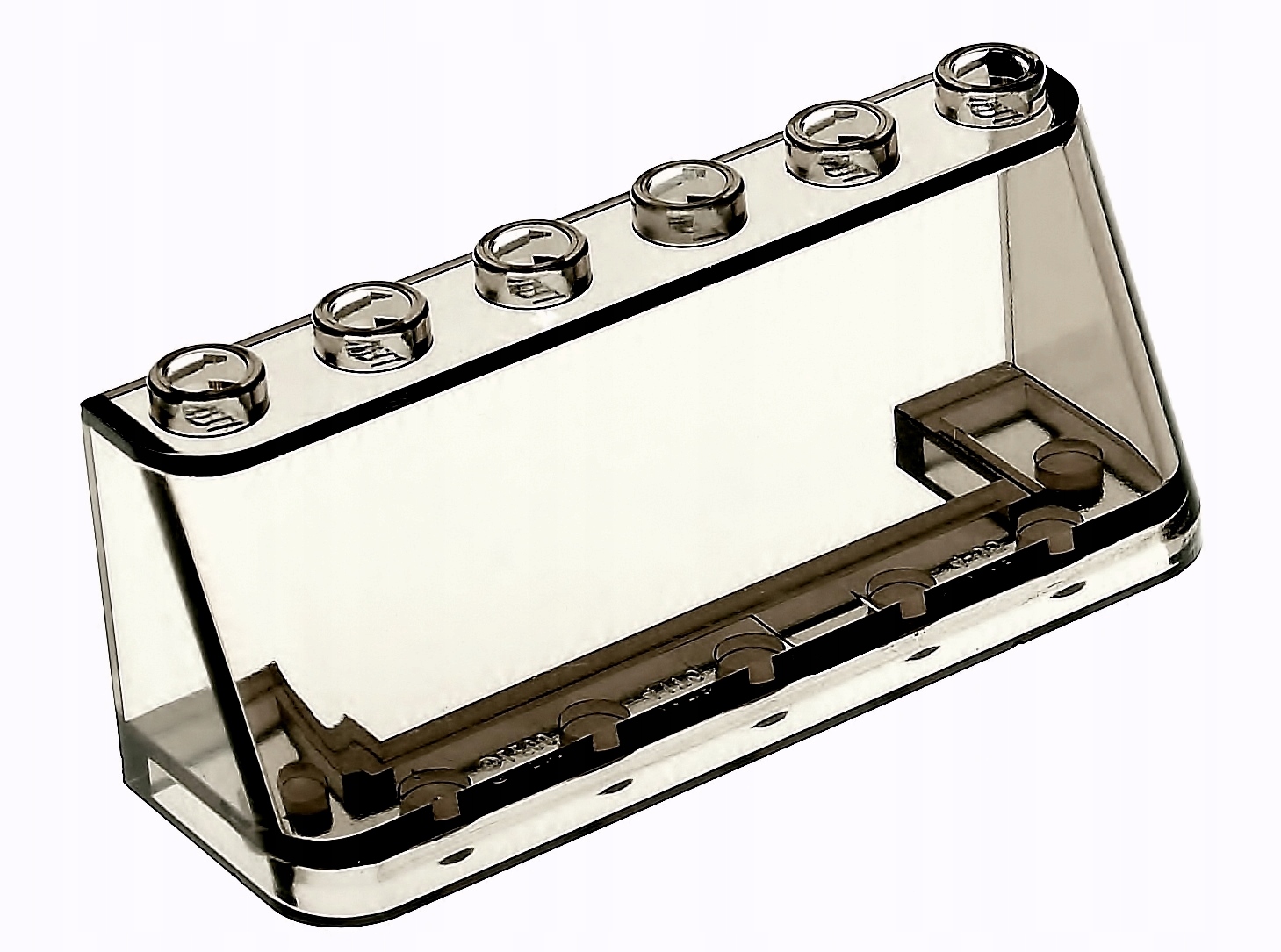 

Lego Szyba kokpit 2x6x2 4176 czarna trans
