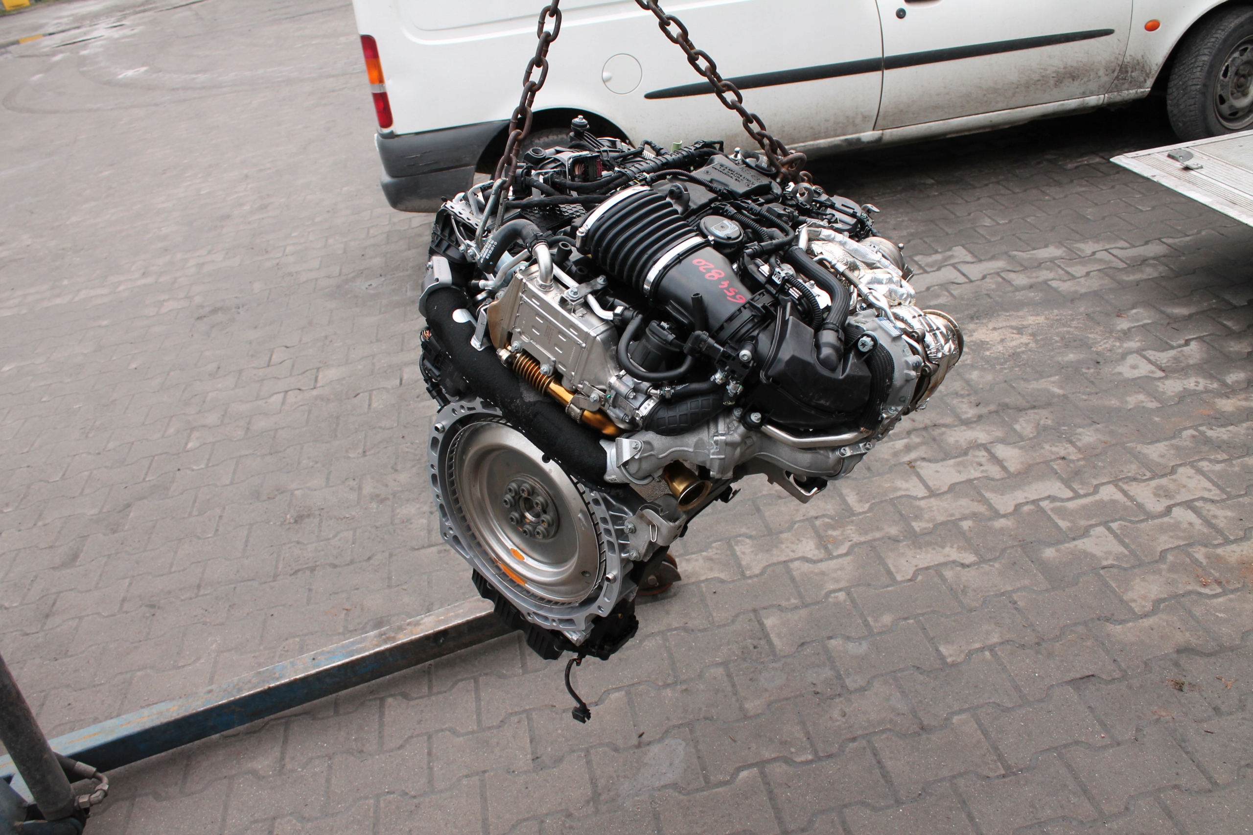engine complete MERCEDES GLE 654820 10 TYSKM