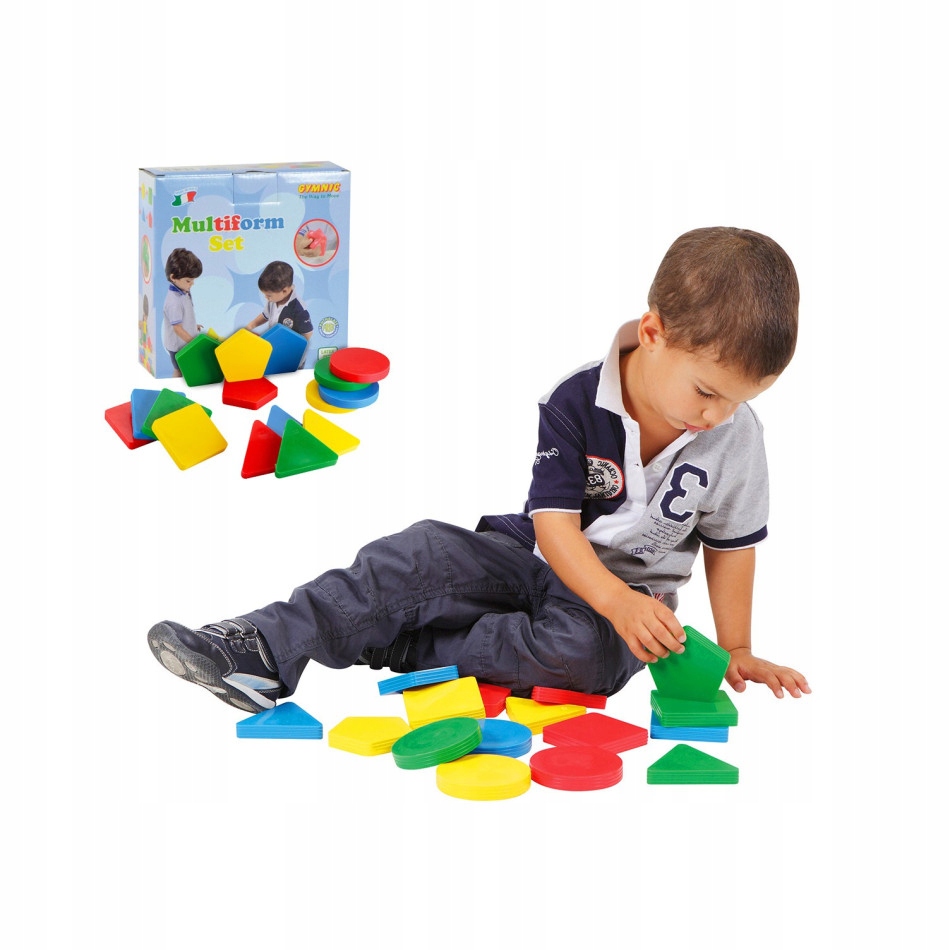 Multiform Set klocki, figury geometryczne do zabawy