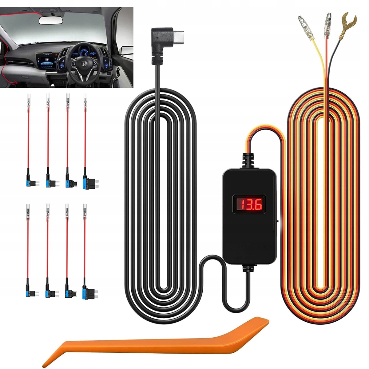 Adapter samochodowy Hardwire Kit Usb-c