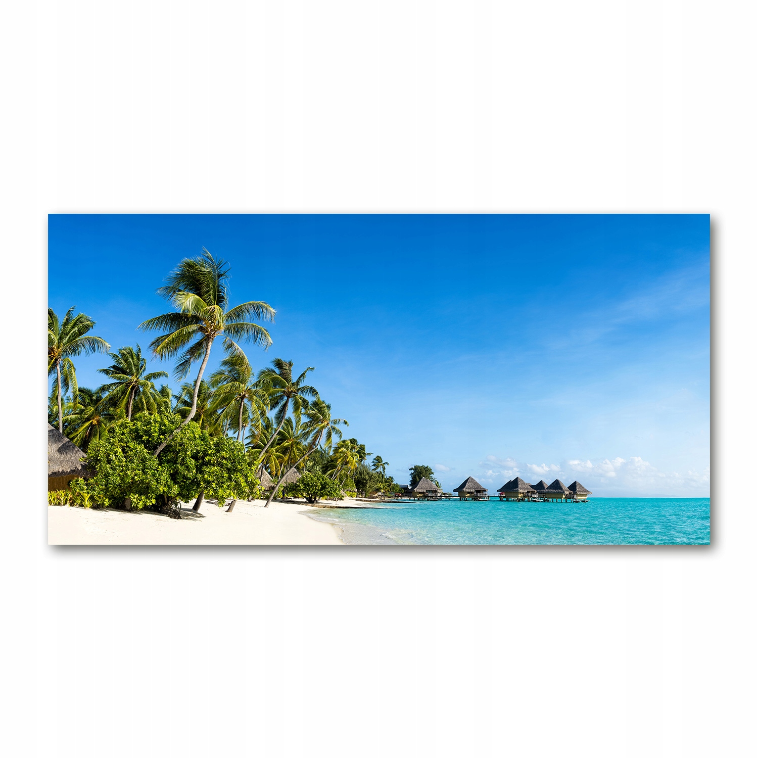 

Foto obraz szklany Plaża na Karaibach 140x70