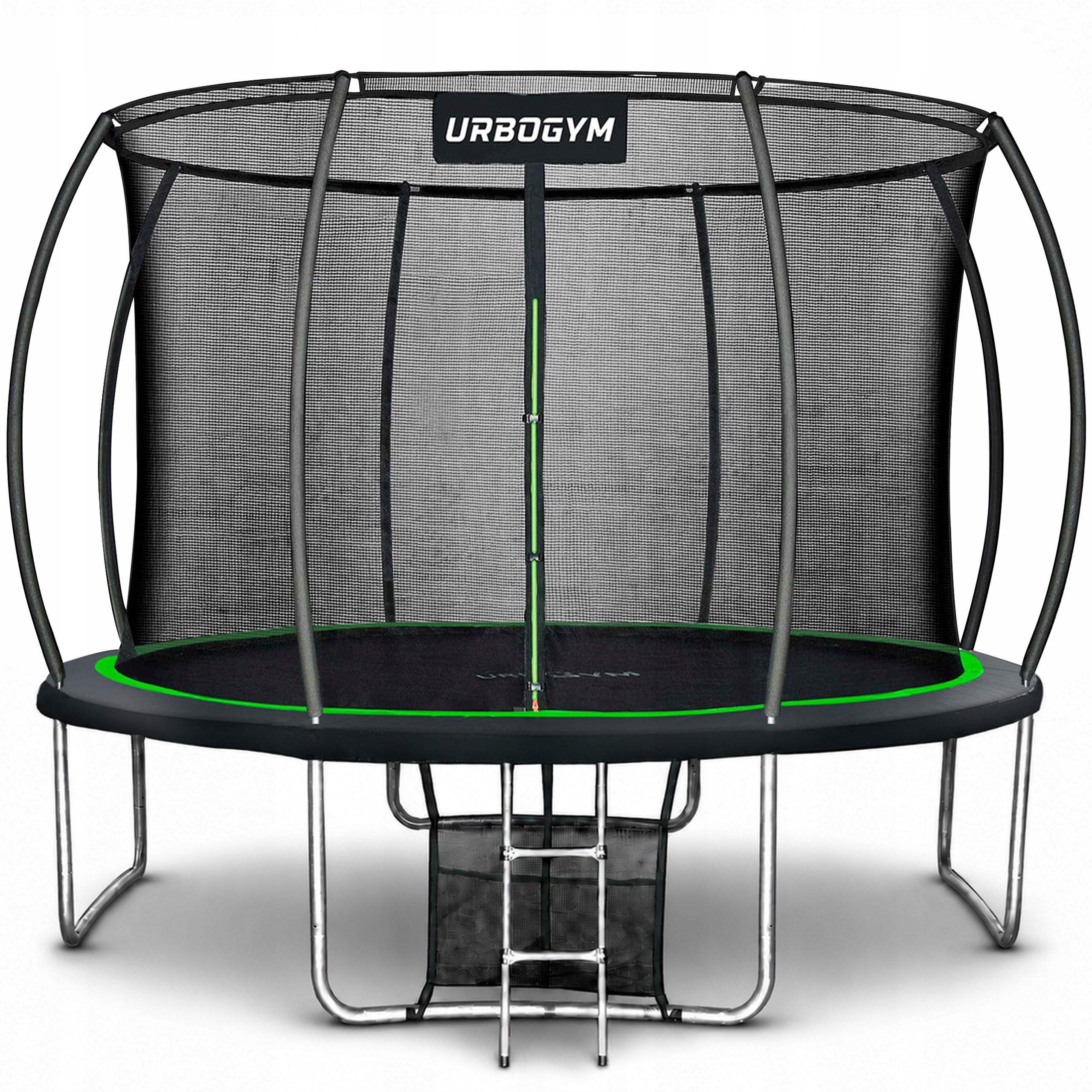 Trampolina Dla Dzieci Ogrodowa Duża Z Siatką Wewnętrzną 12FT 374CM Urbogym