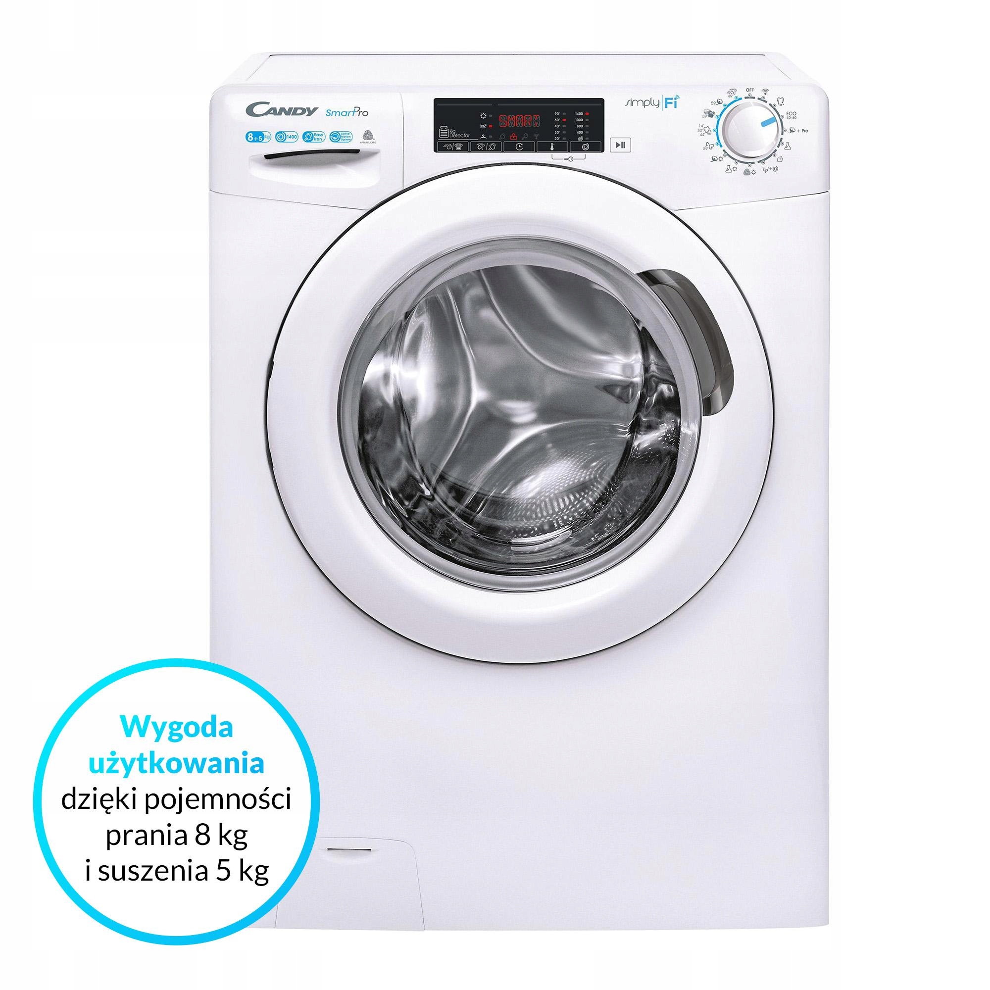 Pralko-suszarka wolnostojąca Candy CSOW 4855TE1S Model CSOW 4855TE1S