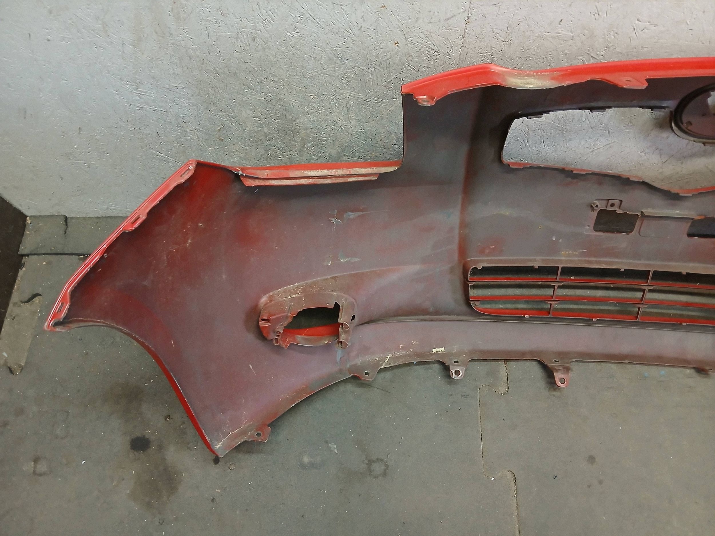 bumper front TOYOTA YARIS II 2 06-09