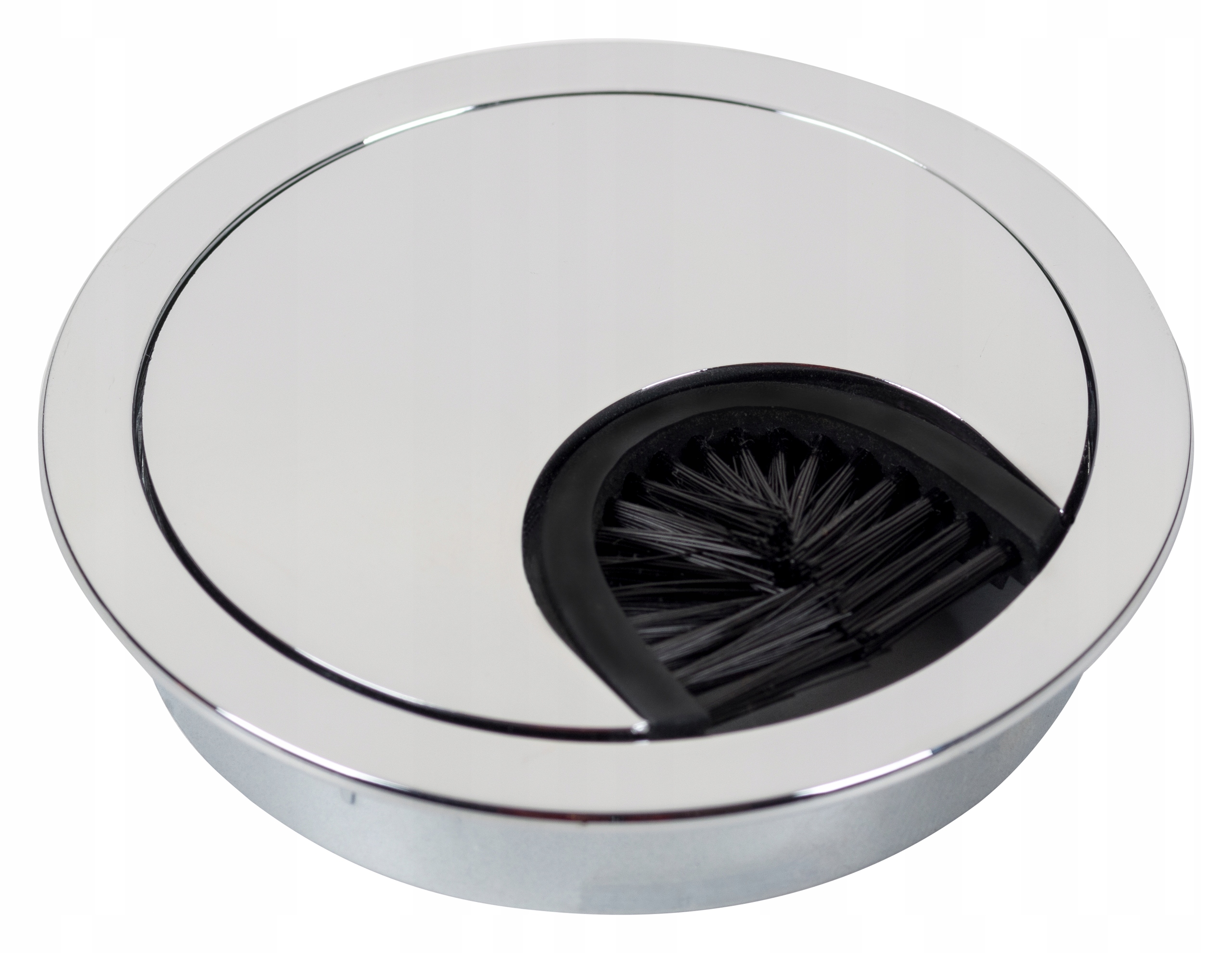 

Metalowy Przepust Kablowy Przelotka Chrom Fi 60 mm