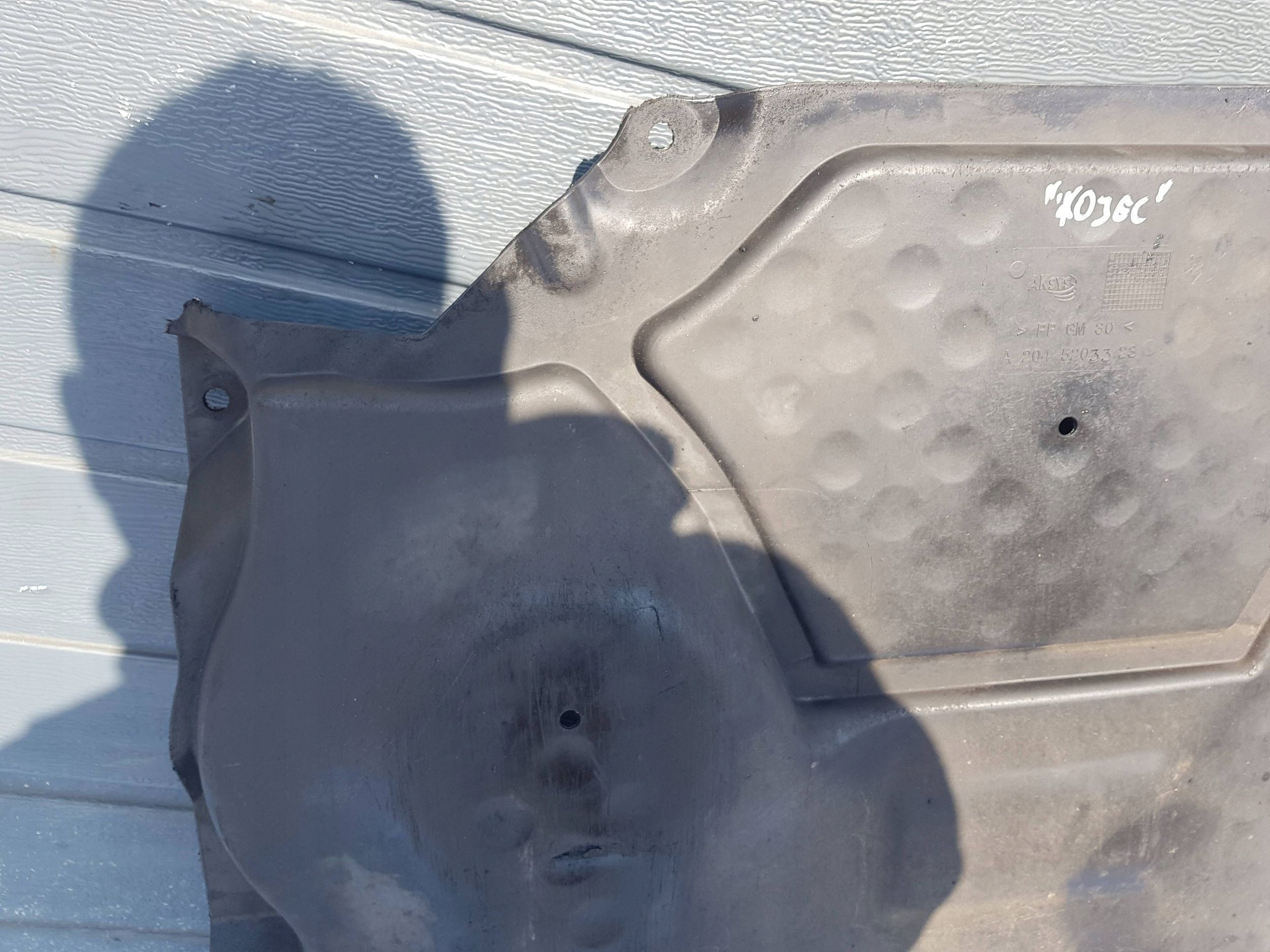 cover cover below engine MERCEDES W204 2045203323