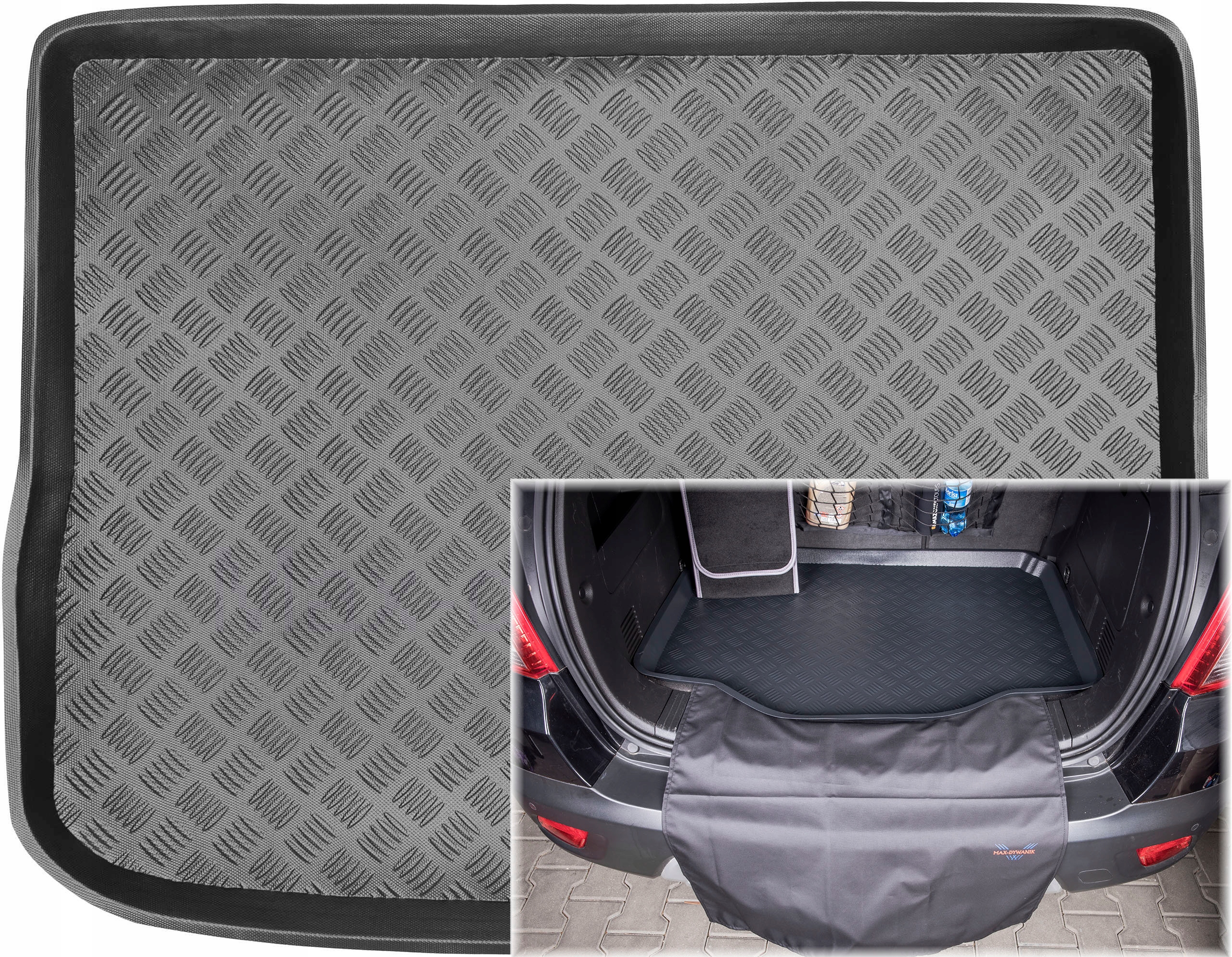 Vw Tiguan I Suv 2007-2013 Mix-plast rohož kryt nárazníku