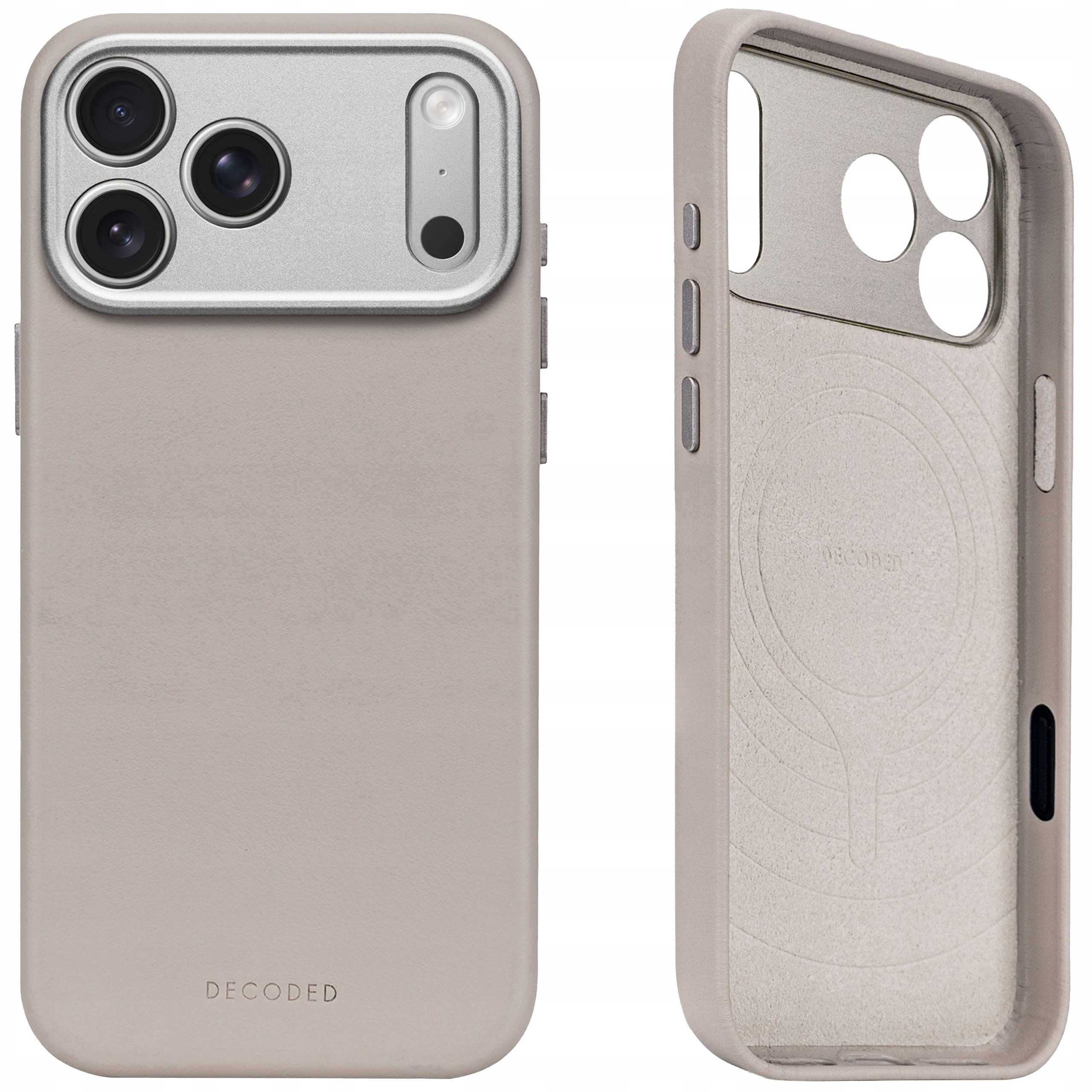 Decoded Leather Case Pouzdro Kožené s MagSafe pro iPhone 17 Pro Max Kryt