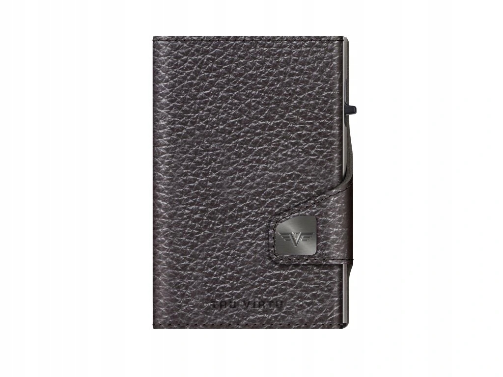 Peněženka Click & Slide Pebble Brown/Silver