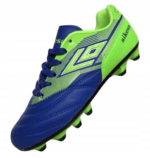 Fotbalová obuv s lankovými zátkami a vruty pro fotbal na venkovní hřiště 40