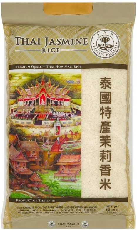 Levně Lotus Thai Jasmínová rýže dlouhozrnná 4,55kg