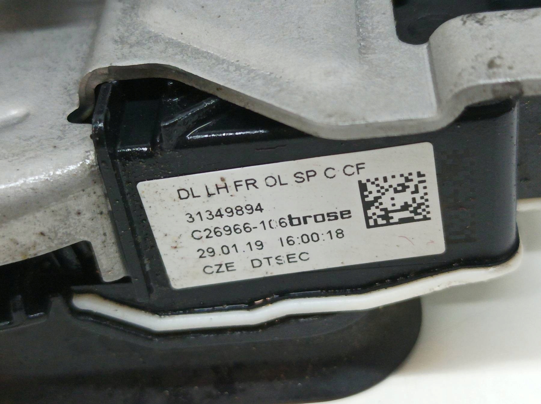 lock door left front 31349894 Volvo S60 III (2018-2024)