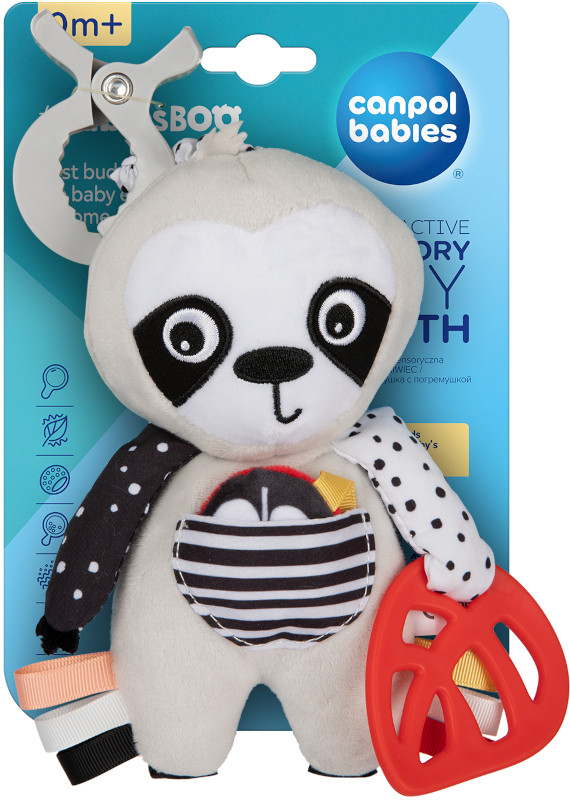 

Canpol Zabawka Interaktywna Grzechotka Leniwiec 0+