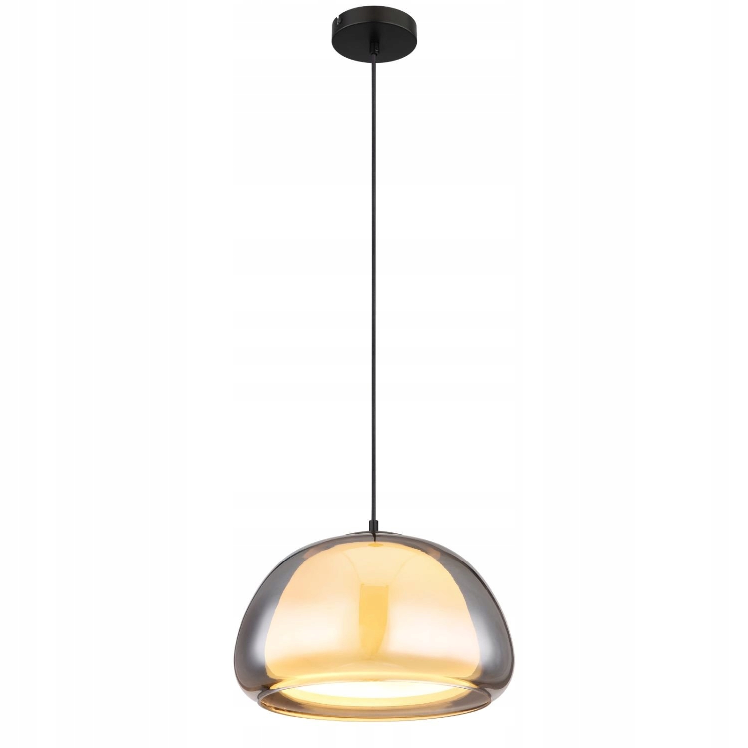 Dekoratívna sklenená závesná lampa do spálne a obývačky nad jedálenský stôl