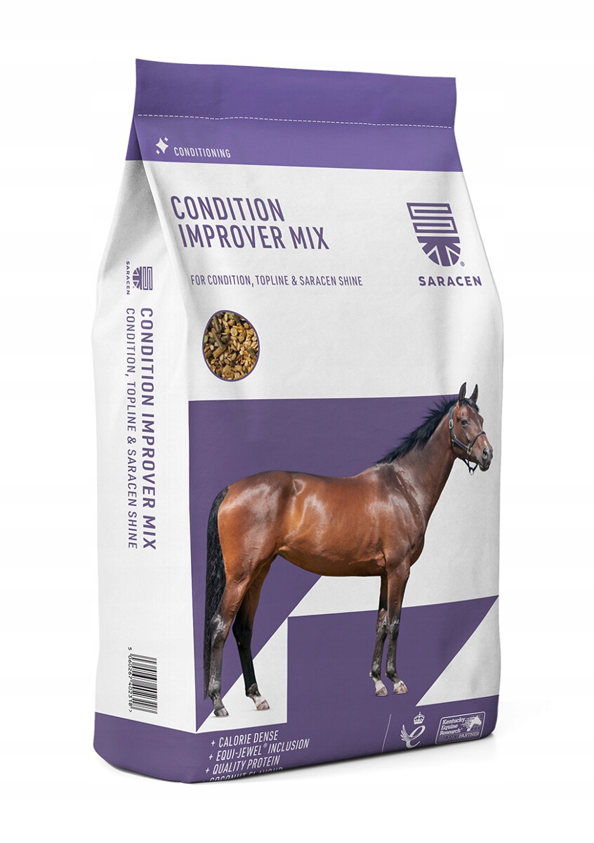Saracen Condition-Improver Mix 20kg pasza dla koni sportowych z otrębami