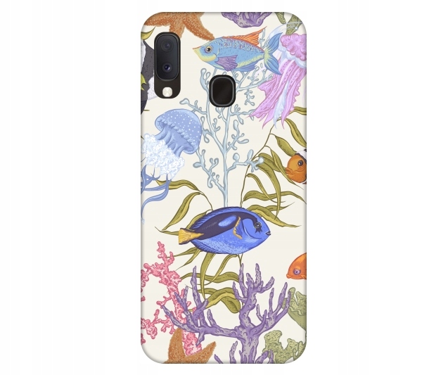 

Etui pokrowiec do Samsung Galaxy A20e Rafa koralow