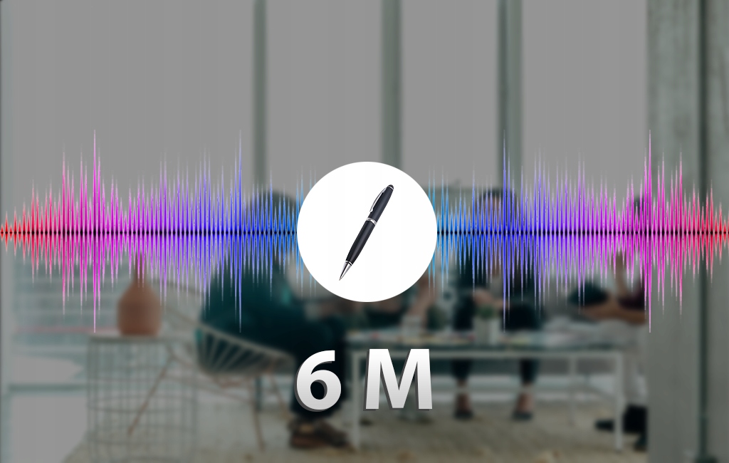 DŁUGOPIS SZPIEGOWSKI MINI DYKTAFON CYFROWY PODSŁUCH DYSKRETNY REJESTRATOR Model SK-021