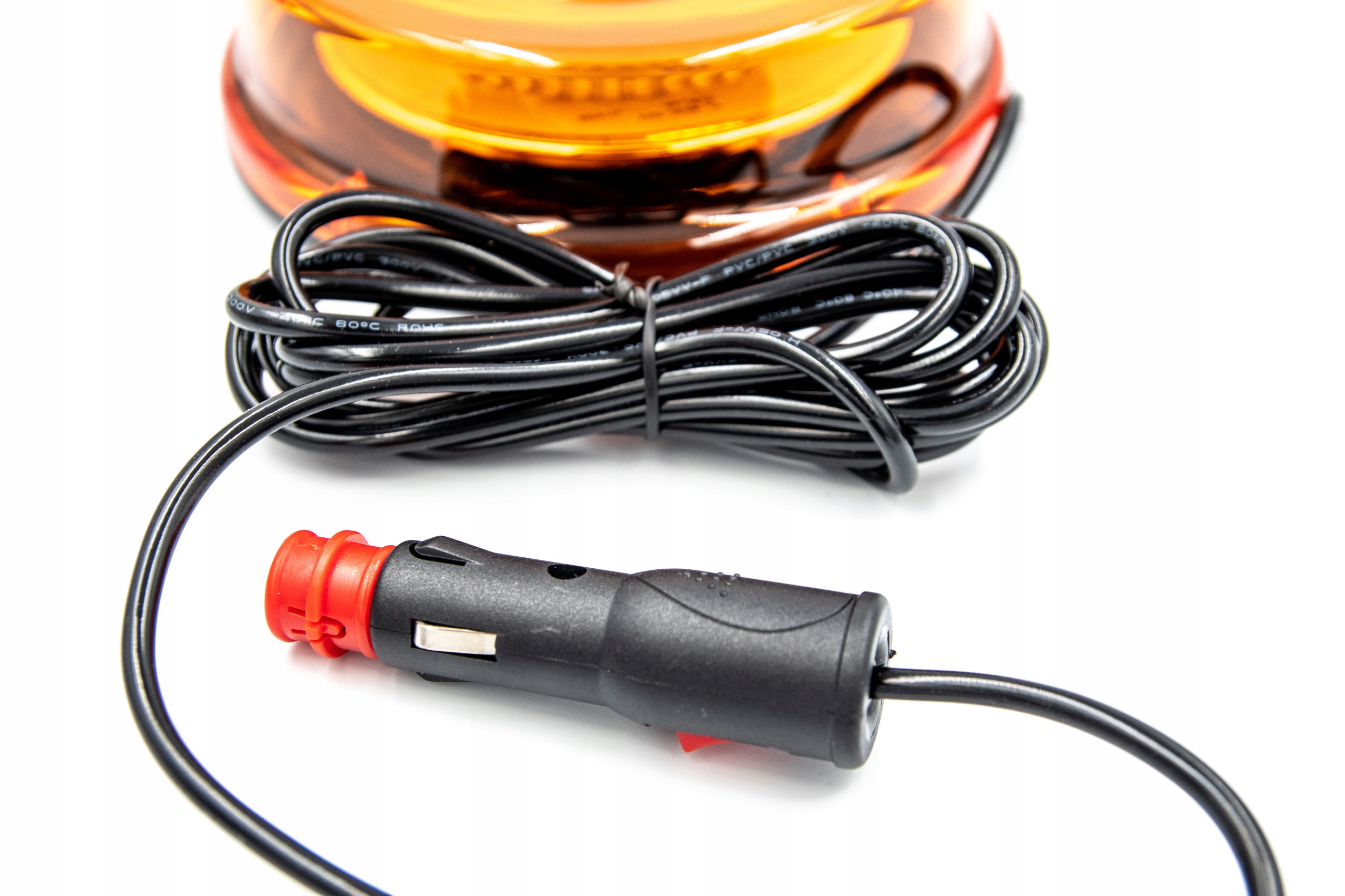 UFO LAMPA OSTRZEGAWCZA LED STROBO KOGUT NA MAGNES Weight with packaging 1 kg