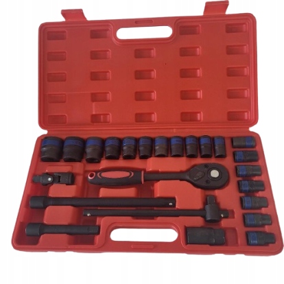 Sada nástrčných klíčů 25ks, ráčna