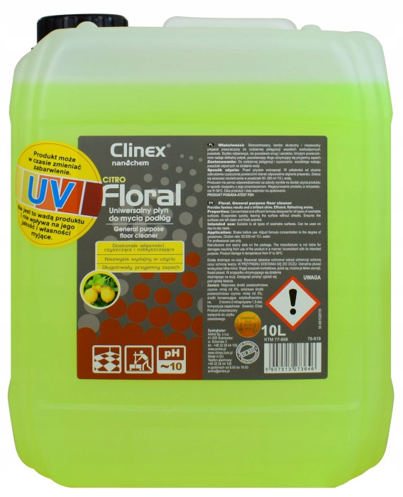 

Clinex Floral Citro 10L Płyn do mycia podłóg