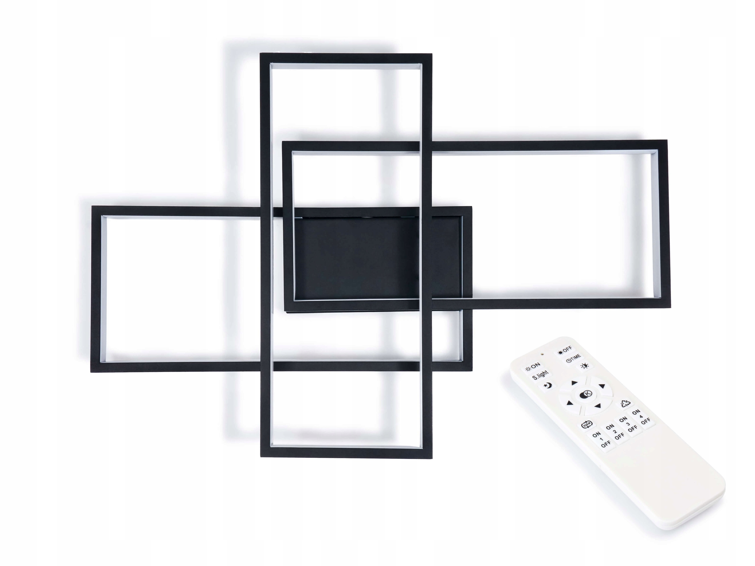 Stropní Led svítidlo Lustr Stropní Svítidlo 72W Dálkový Ovladač 3V1