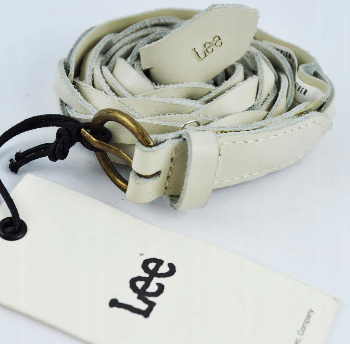 

Lee pasek skórzany Brigittes Belt grey _ 95