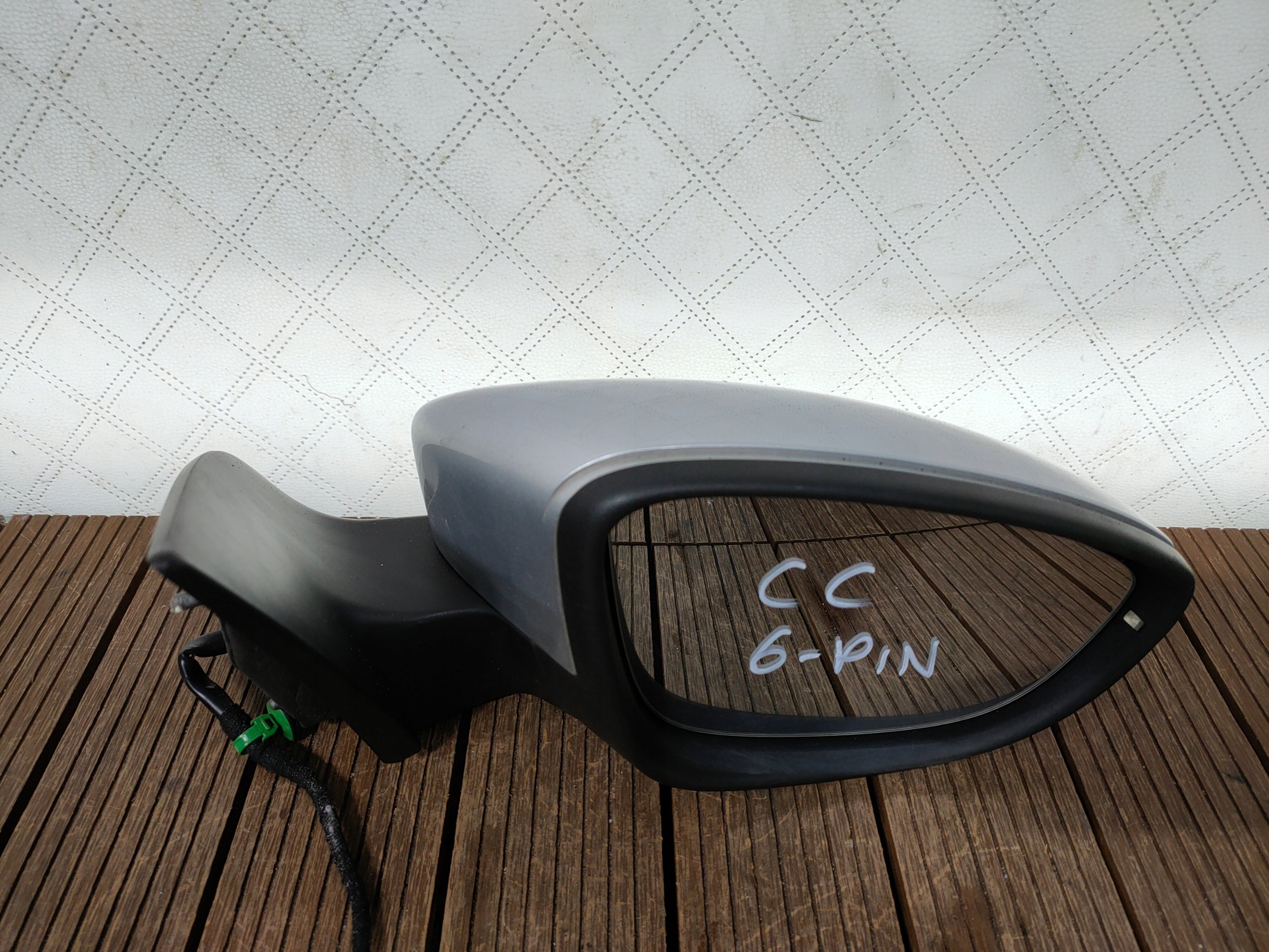 VW PASSAT CC 08-13 mirror right 6-PIN colour LA7W EUROPA