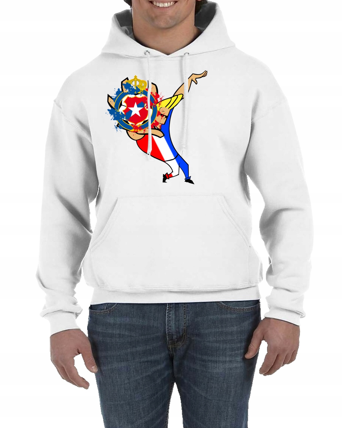 

Bluza Z Kapturem Wisła Kraków Johny Bravo S 0113