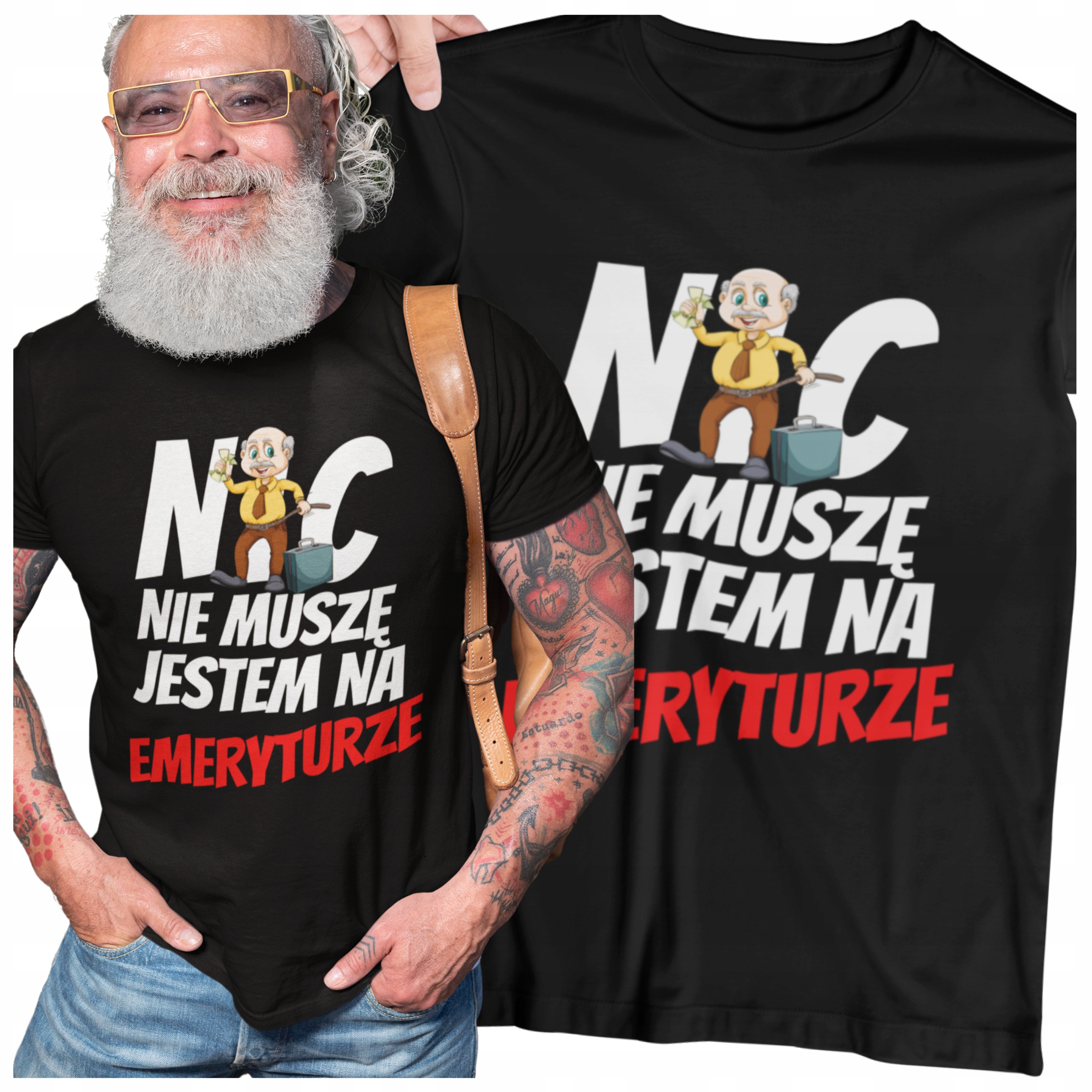 

dla Emeryta Emerytura Koszulka Pomysł