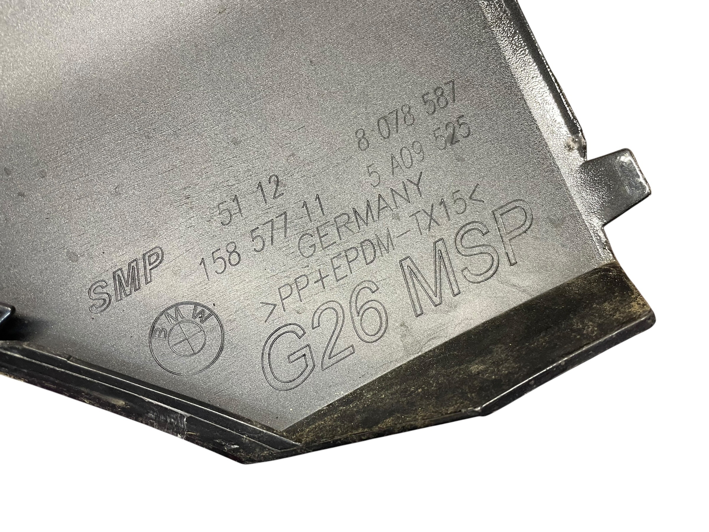 grid bumper left rear part BMW 4 G26 m-packet