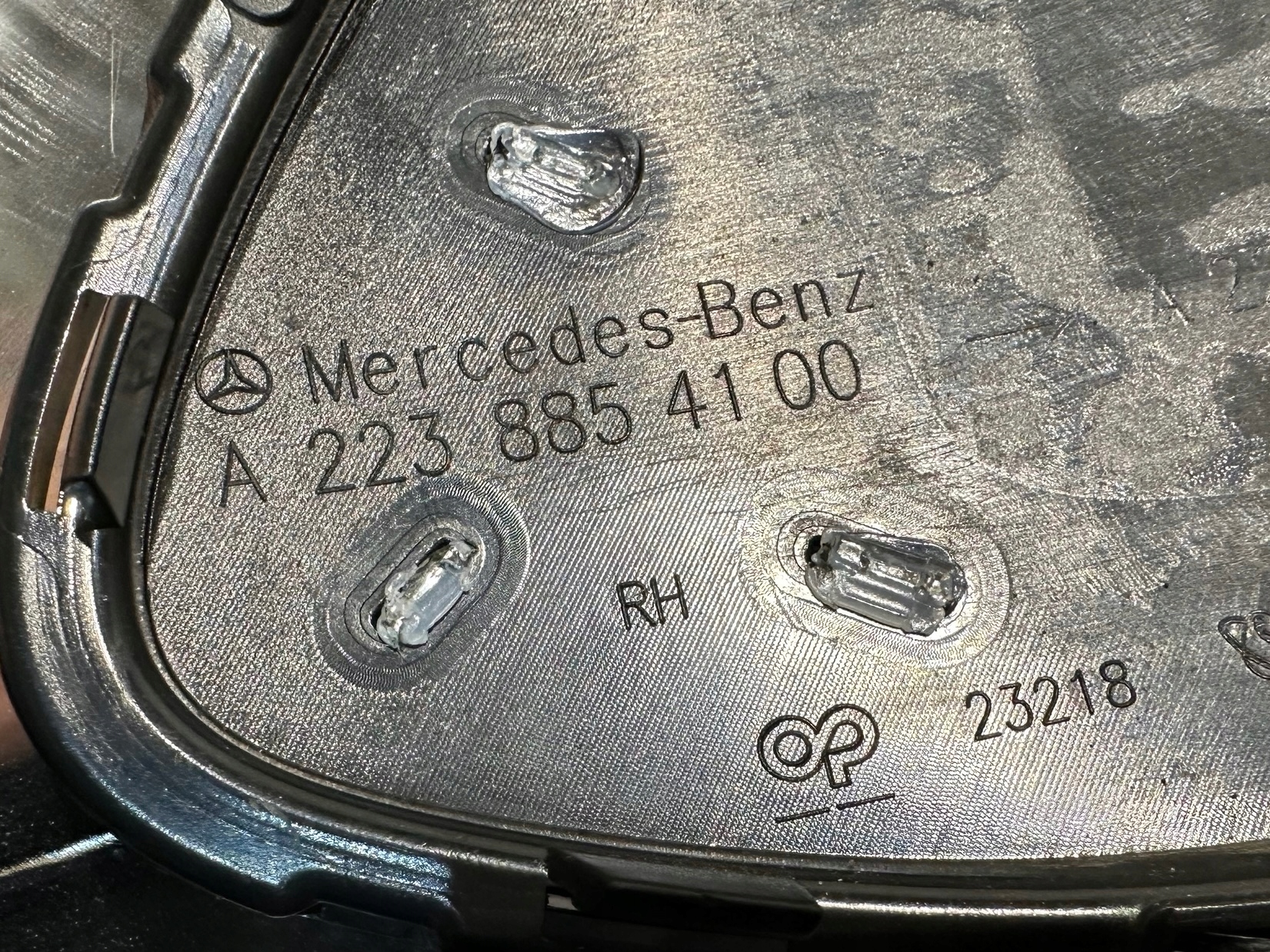 MERCEDES BENZ side grill grid RH A2238854100