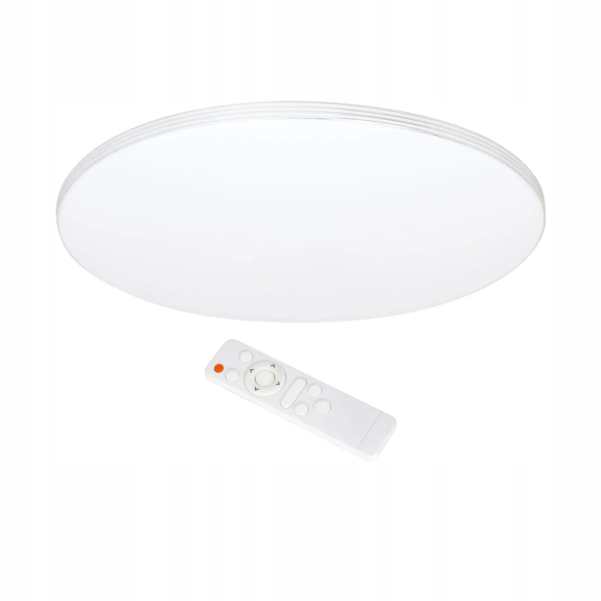 Stropné svietidlo Led biely okrúhly 75 cm s diaľkovým ovládaním, variabilná farba 80 W Milagro